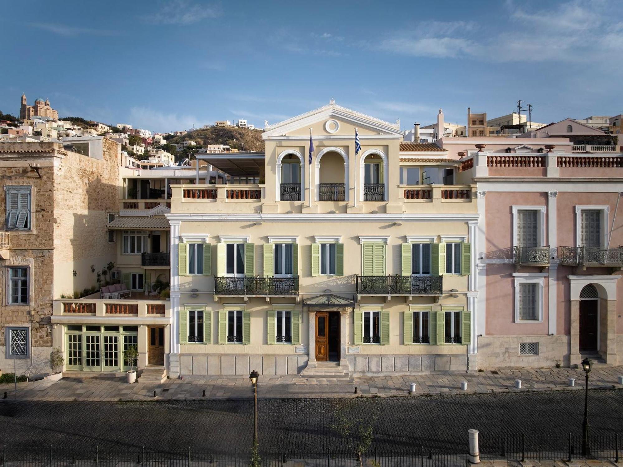 Syrou Melathron Hotel Ermoupoli Exterior photo