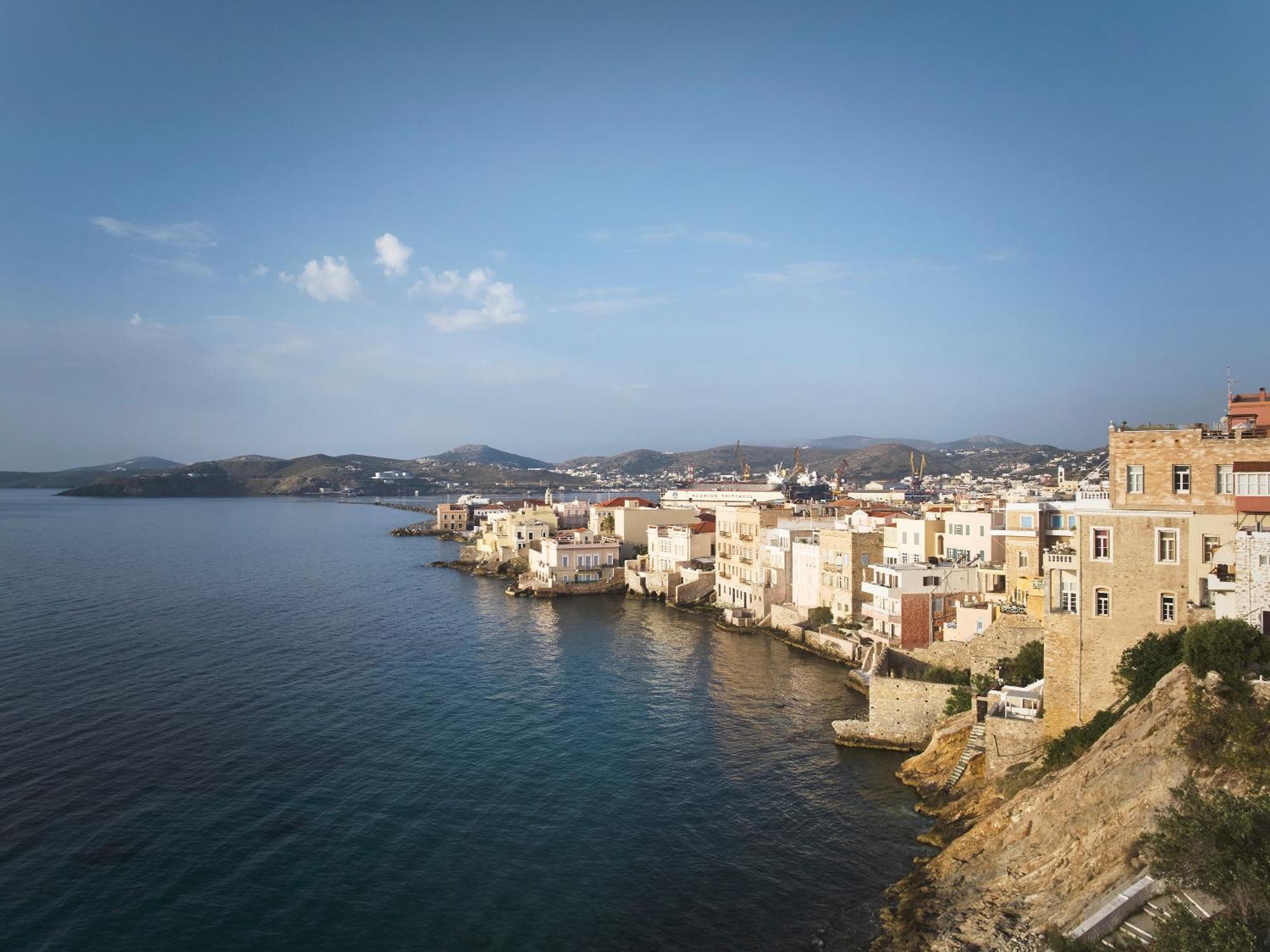 Syrou Melathron Hotel Ermoupoli Exterior photo